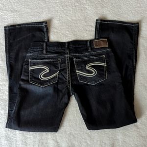 Silver Jeans Frances 18" Boot Cut Size 29 Length 31